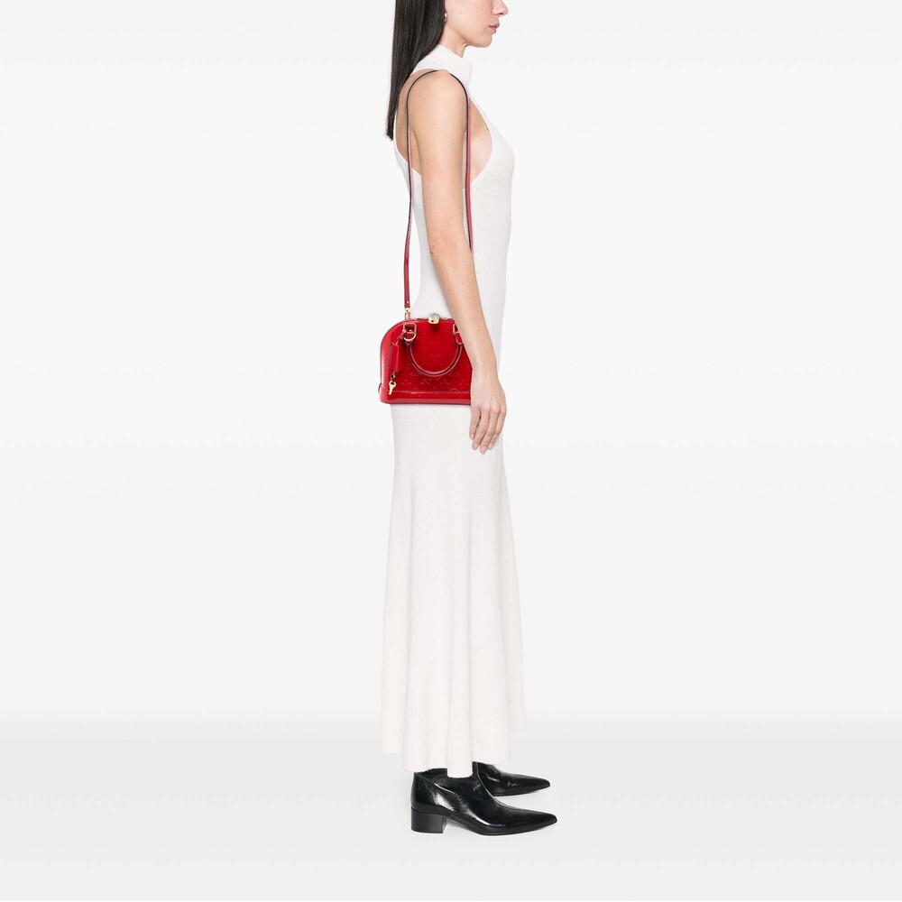 Pre-Loved Louis Vuitton Monogram Vernis Alma BB - Picture 7 of 7